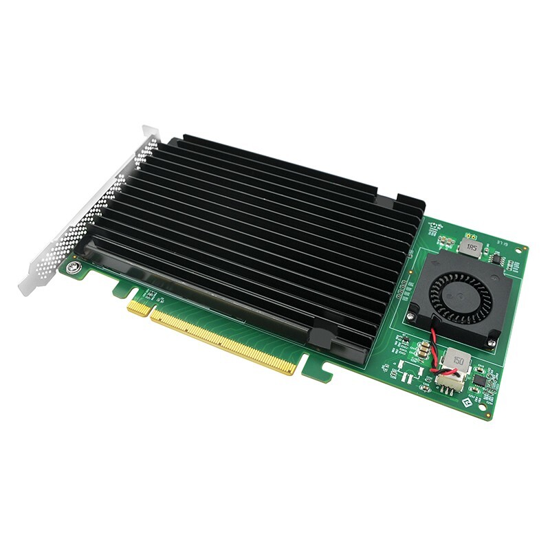 Quad PCIe 3.0 x16 M.2 NVMe Switch Controller