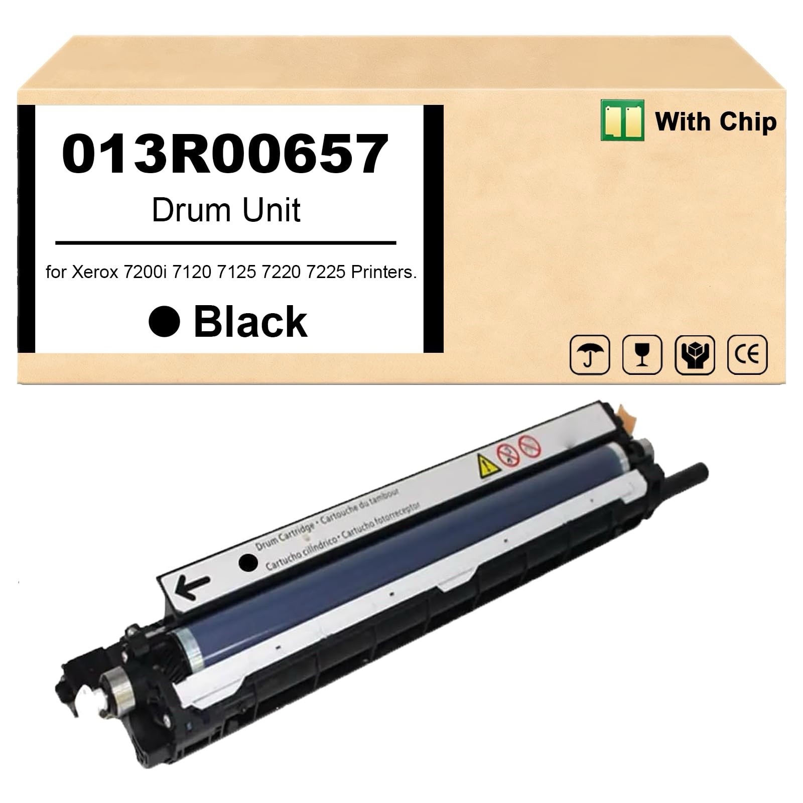 013R00657 Xerox 7120 7220 Black Drum Reman
