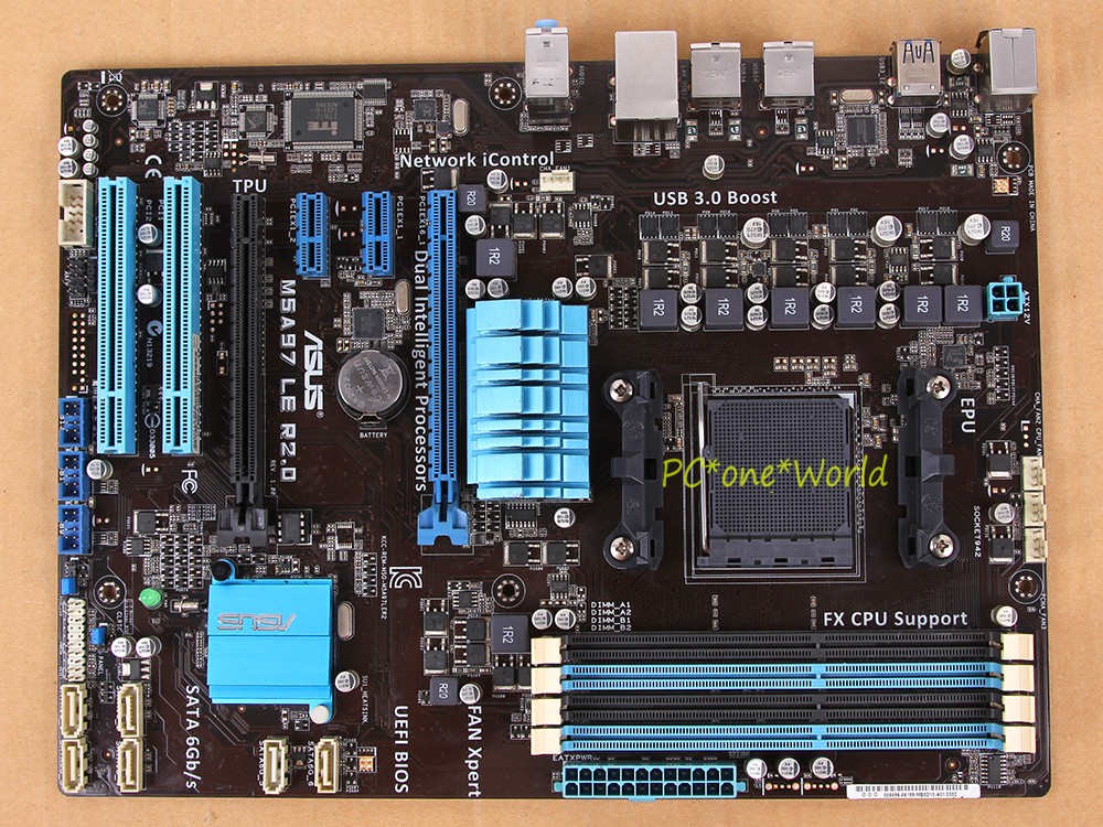 ASUS M5A97 LE R2.0 motherboard AM3+ DDR3 AMD 970 100% working