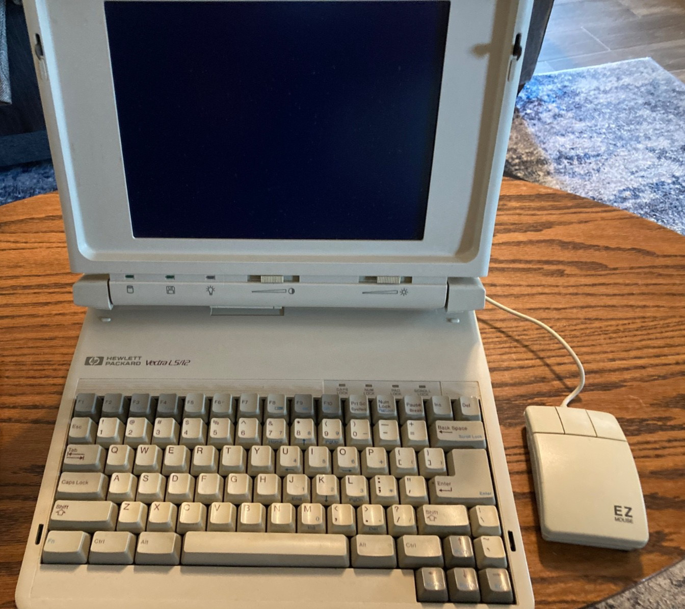 RARE--1989-90--Hewlett Packard Vectra LS/12 Portable Laptop Computer--TURNS ON