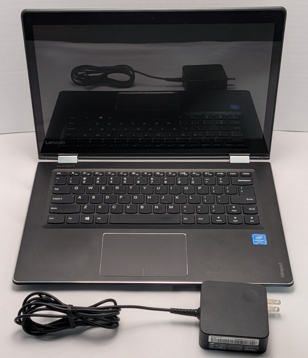Lenovo Ideapad FLEX 4-1470 14" Pentium 4405U 2.1GHz 4GB RAM 500GB HDD Wiped