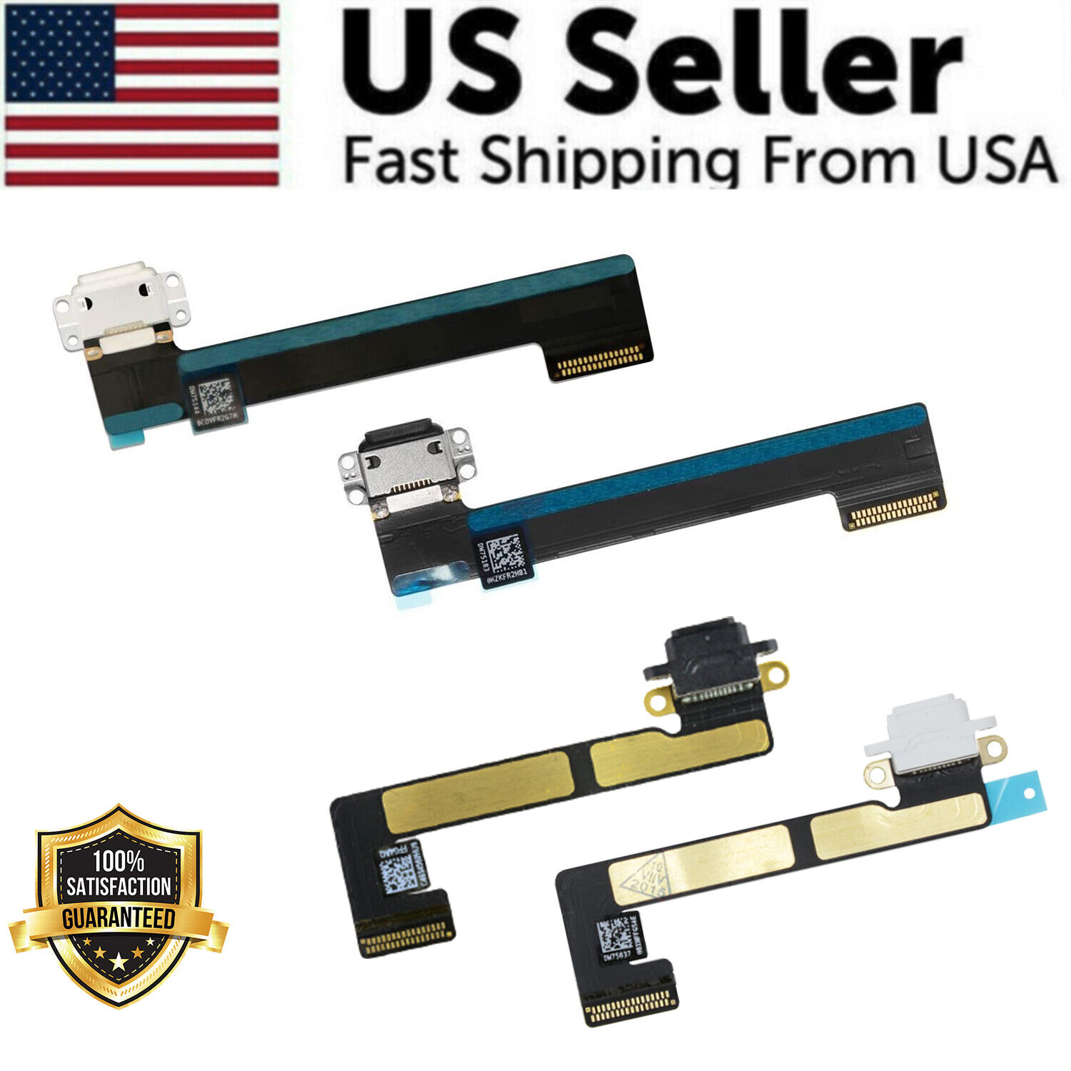 OEM SPEC For iPad Mini 2 3 4 USB Charging Charger Port Dock Connector Flex Cable
