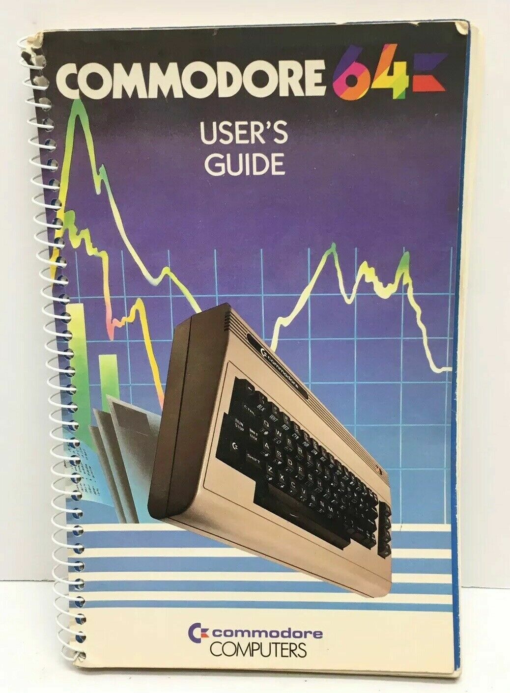 COMMODORE USER'S GUIDE Sixth Printing 1983 Spiral