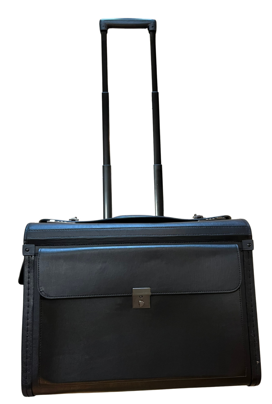 Alpine Swiss Rolling 17” Laptop Briefcase on Wheels Attache Lawyers Case