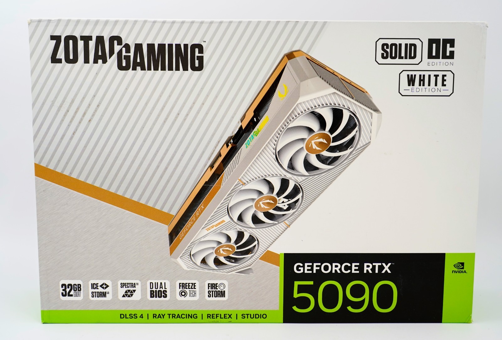 PARTS ONLY - ZOTAC Nvidia RTX 5090 Solid White - No Core & VRAM