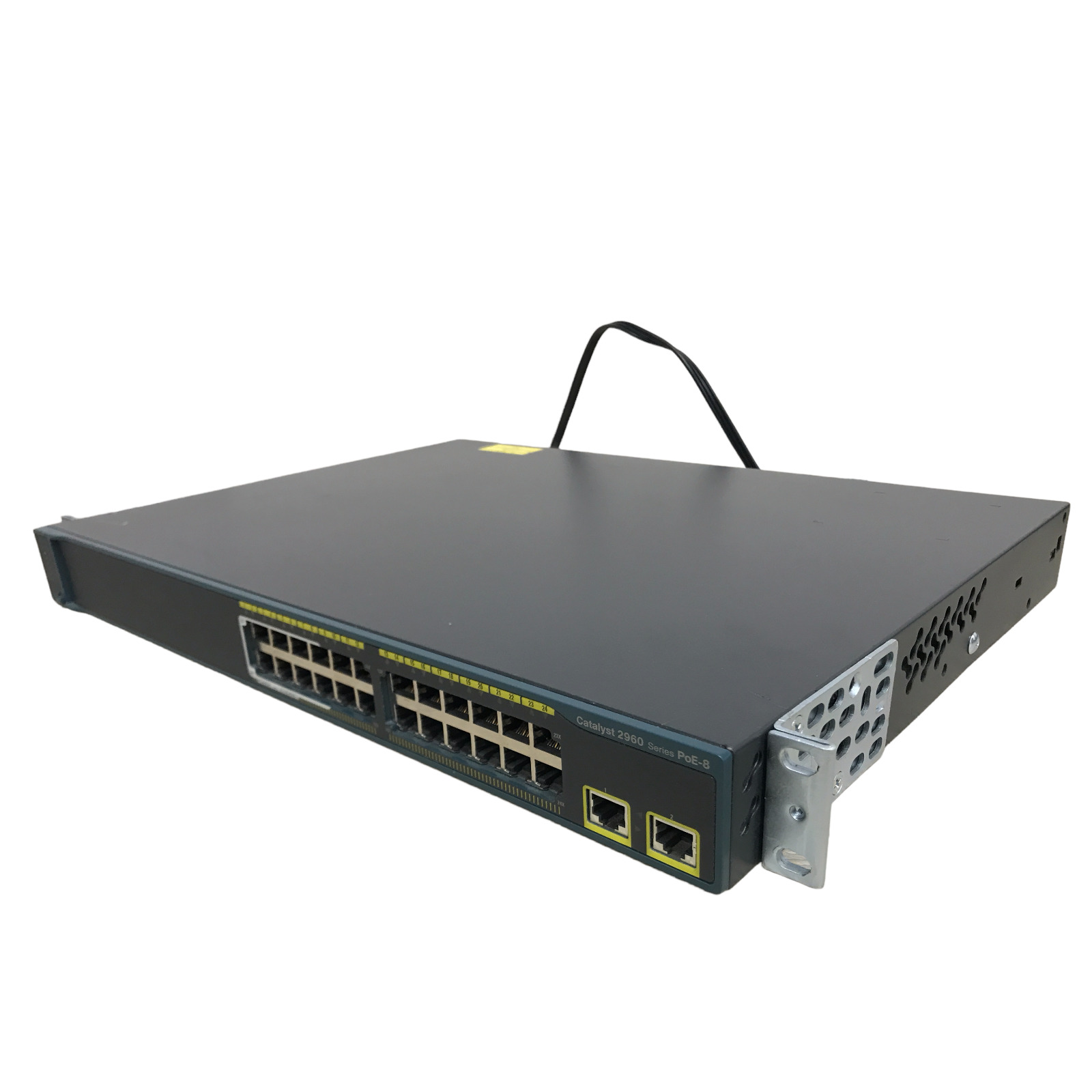 Cisco Catalyst WS-C2960-24TT-L V03 24-Port Rack-Mountable Switch Managed w/ Ears