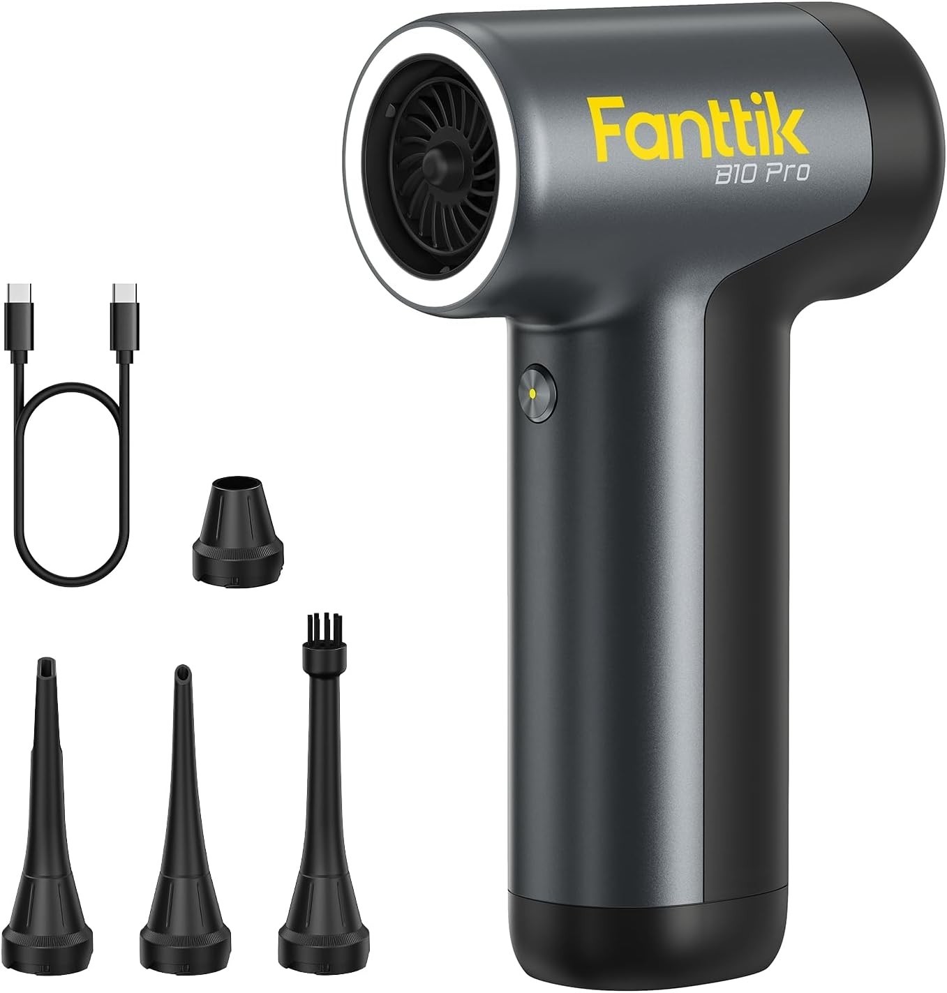 Fanttik B10 Pro Electric Air Duster, 110000RPM Brushless Motor, Compressed Air D