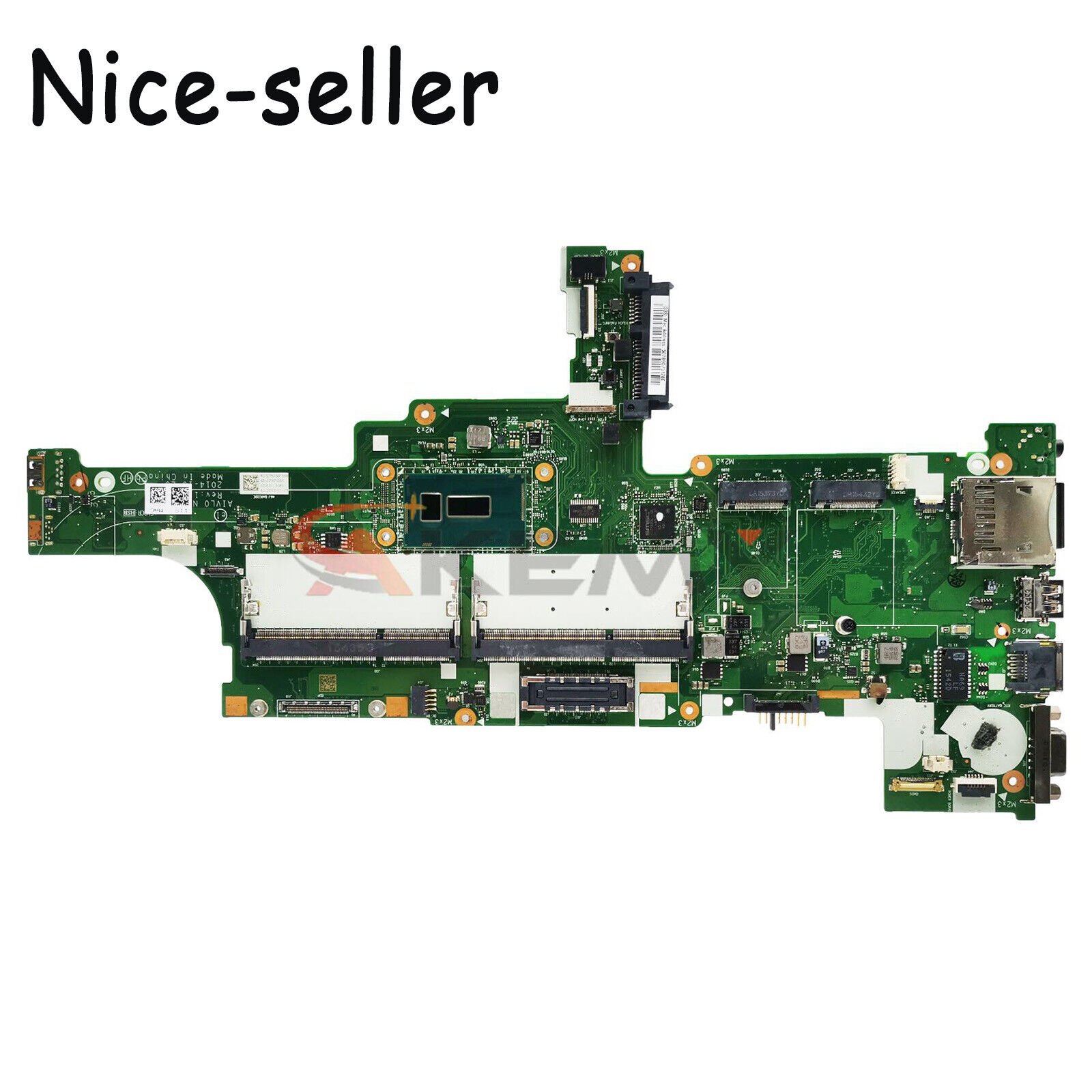 For LENOVO Thinkpad T450 Laptop Mainboard.NM-A251 Motherboard With I3 I5 I7 CPU