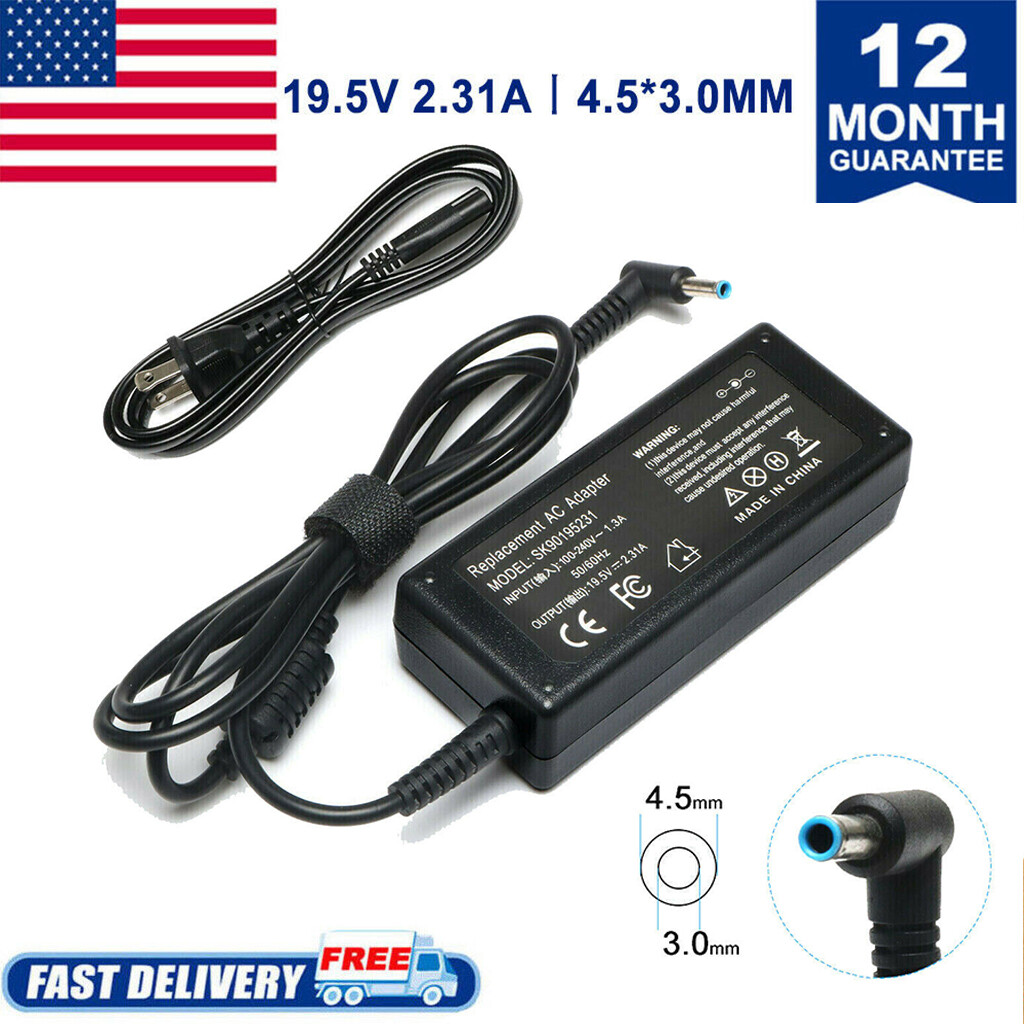 45W Ac Adapter Laptop Charger for HP Stream X360 11 13 14 Series Supply Cord NEW