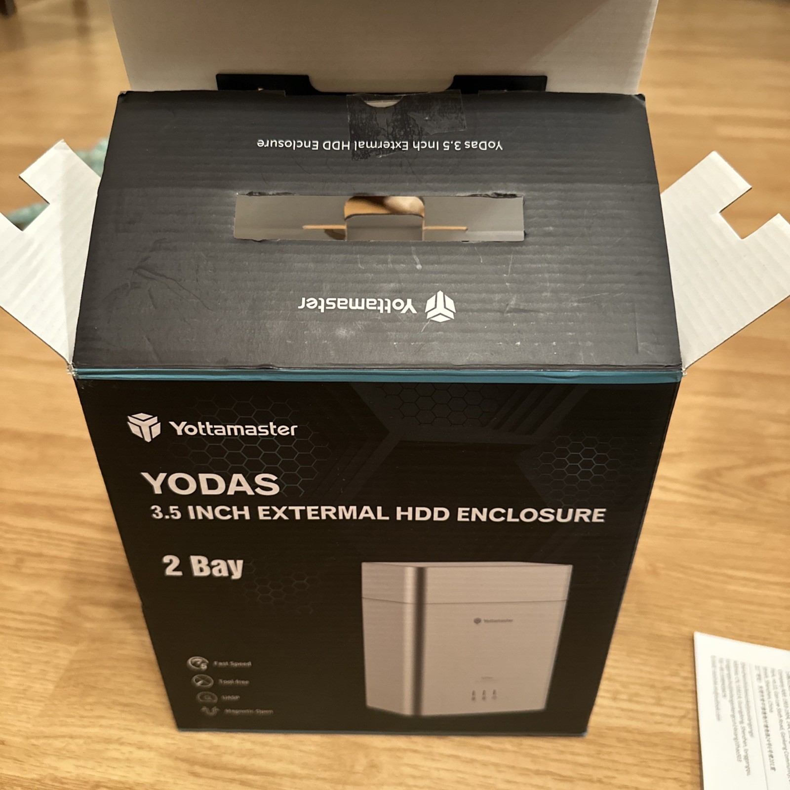 Yottamaster 3.5 Inch External HDD Enclosure 2 Bay