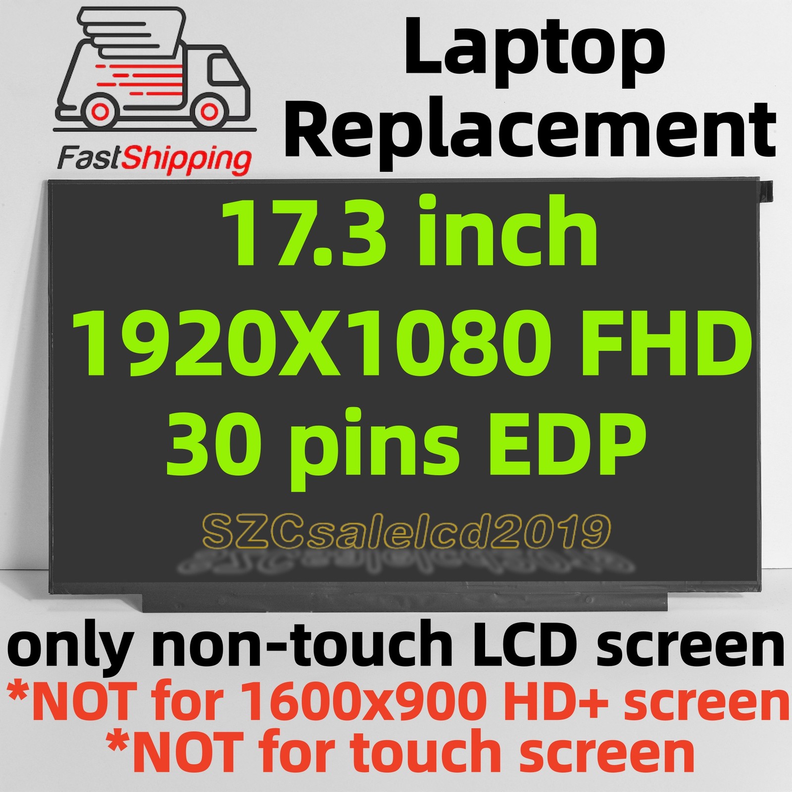 HP 17-cn0023dx 17-cn0033dx 17-CN1063CL 17-CN2063CL FHD 1920x1080 WARRANTY