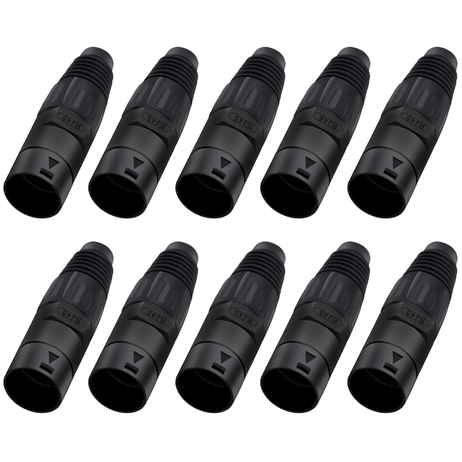 10PCS RJ45 Ethercon Cable Connector,Waterproof RJ45 Mount Coupler
