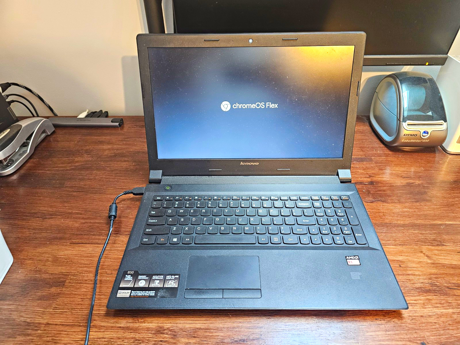 Lenovo B50-45 15.6in AMD E1 1.40GHz 4GB 500GB HDD Chrome OS Flex