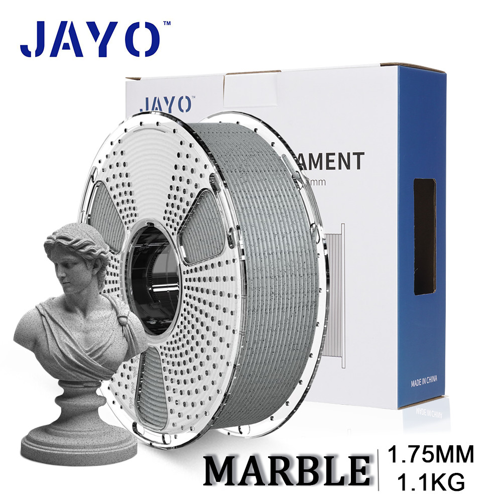【Buy 10 Pay 6,add 10】JAYO 3D Printer Filament High Speed Marble PLA 1.75MM 1.1KG