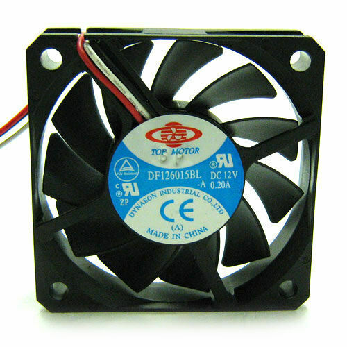 Top Motor DF126015BL-3G 60mm x 15mm Ball Bearing Fan, 3Pin
