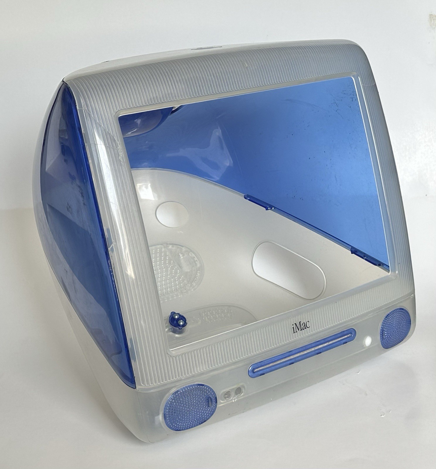 Apple iMac G3 Indigo Shell Dark Blue Clear Slot Load 2nd Design Macintosh B