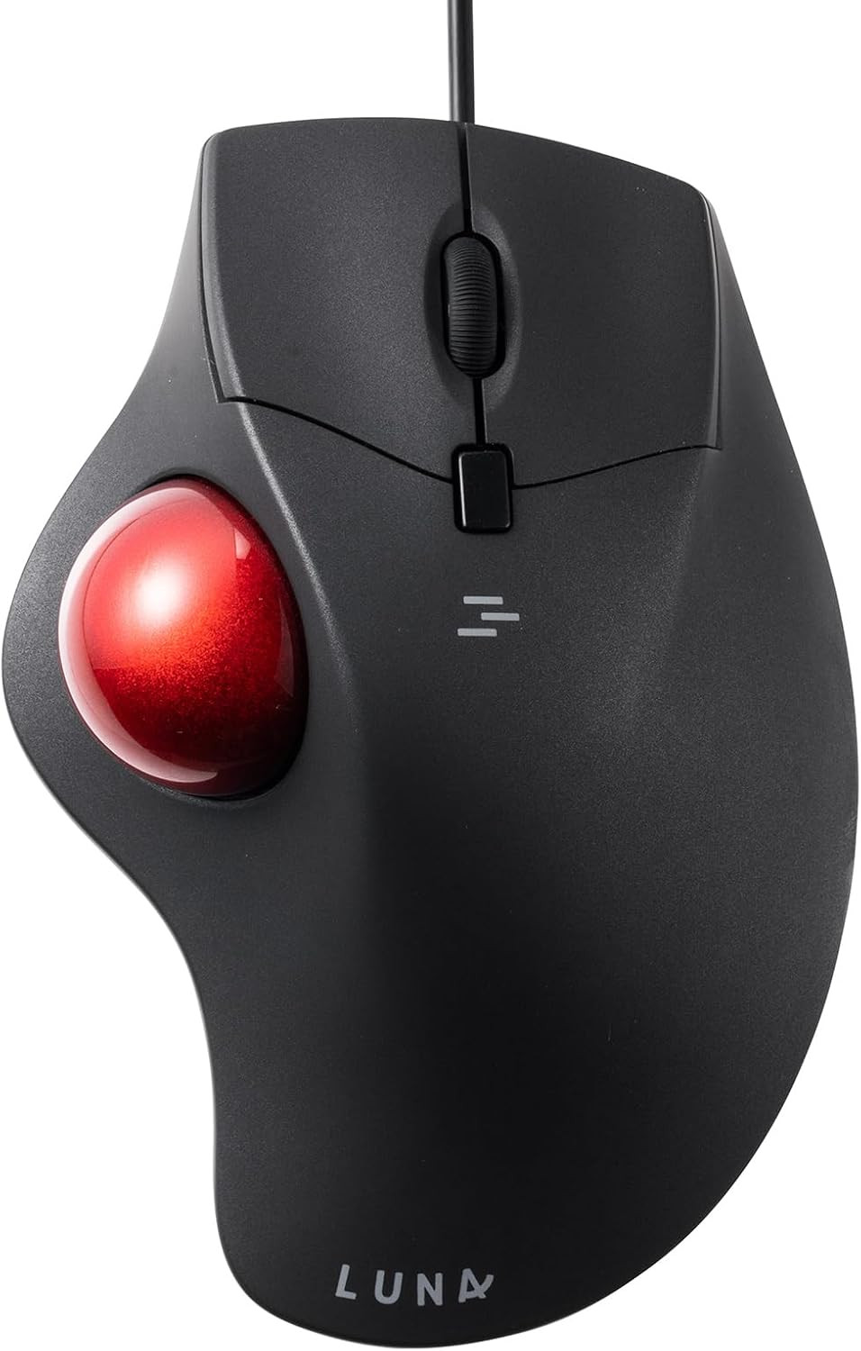 Wired Ergonomic Trackball Mouse, Optical Rollerball Mice, Programmable Silent Bu
