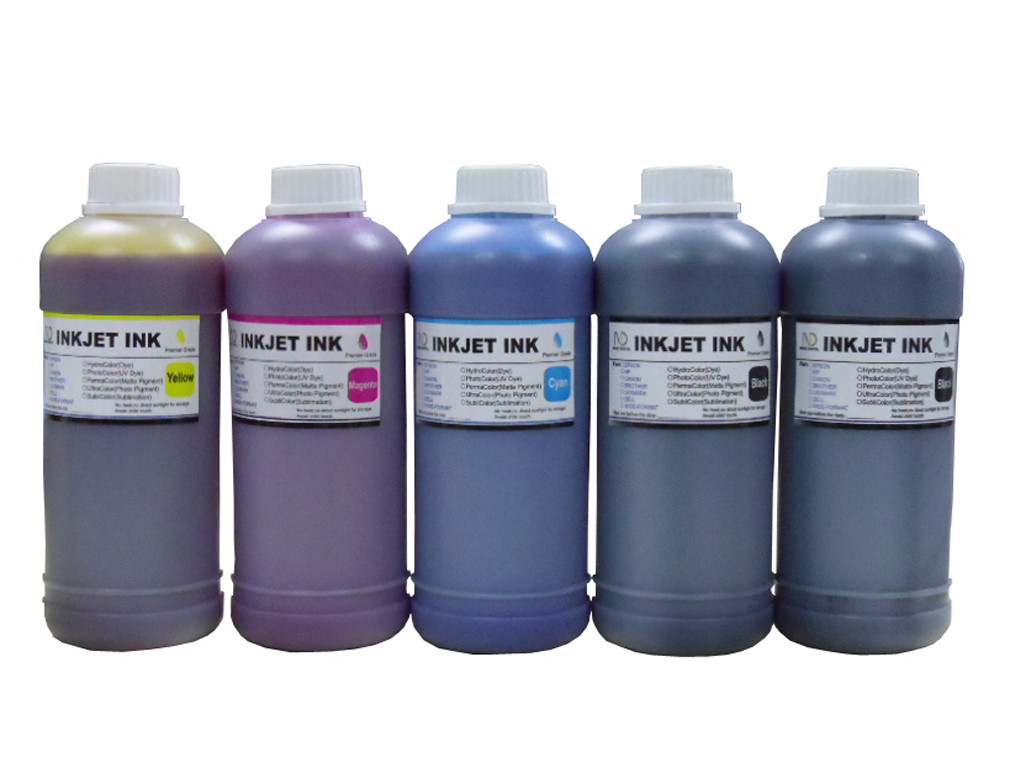 5x500ml ND® Non-Original Refill ink for 302 302XL Expression XP-6000 XP-6100 PgK