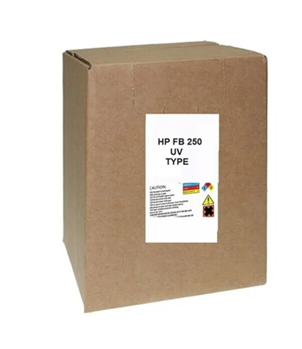 NEW COMPATIBLE HP FB250 UV INK (3 LITER BOX)  MADE IN USA