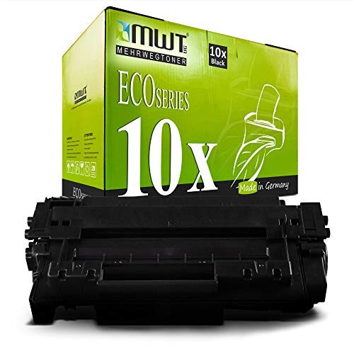 Eurotone 10x toner cartridge reusable toner instead of CE255A 55A M521 MFP M525 P3015