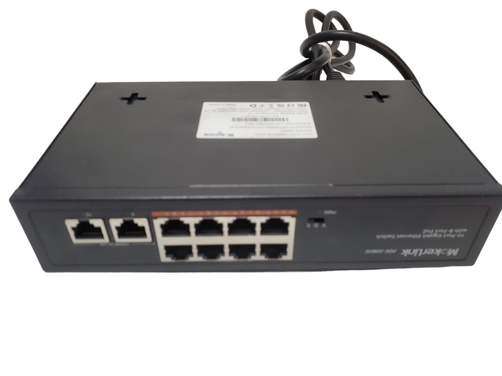 MokerLink 10 Port Gigabit PoE Switch, 8 GE PoE+