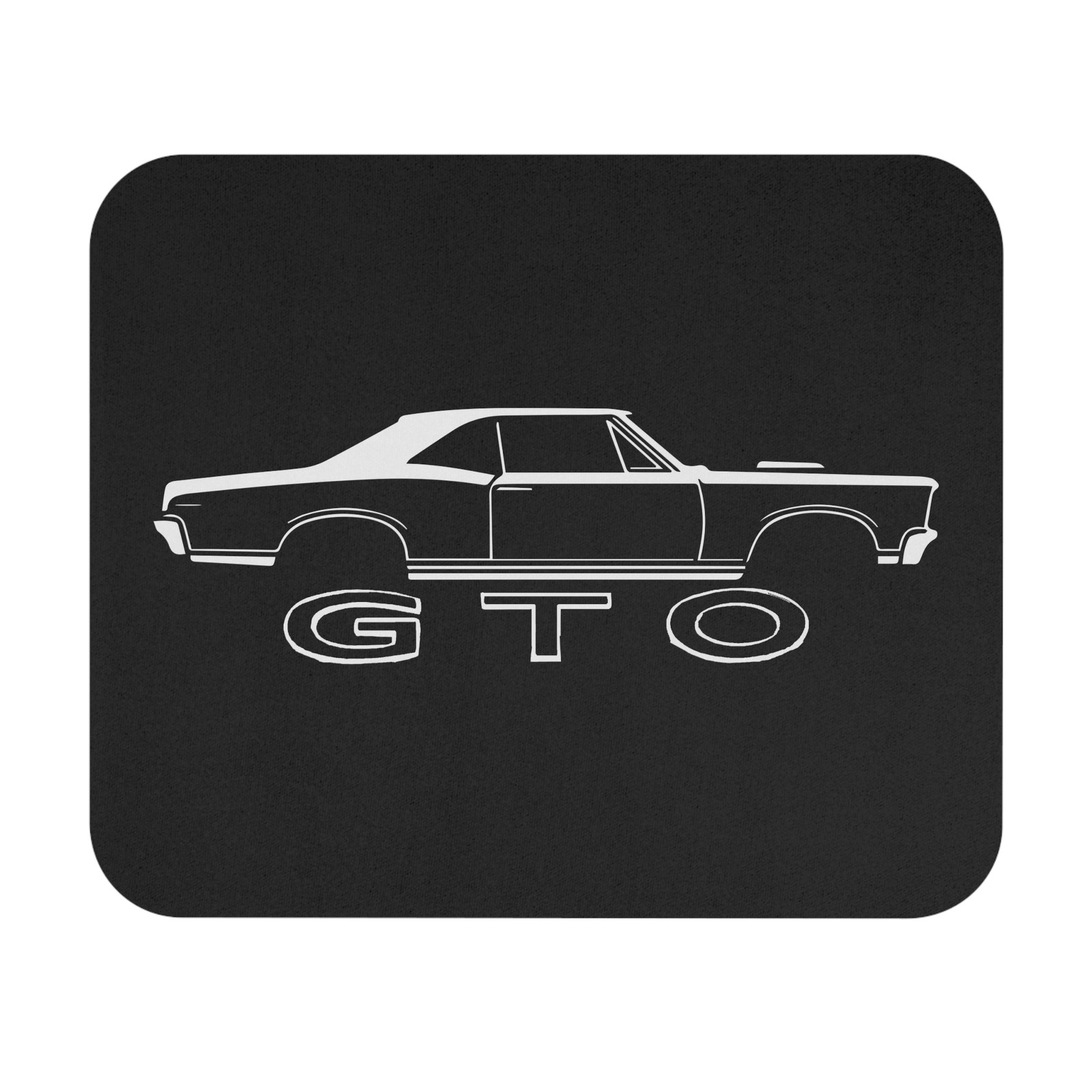 1964 GTO Muscle Car Graphic Mouse Pad – Classic American Hot Rod Desk Mat