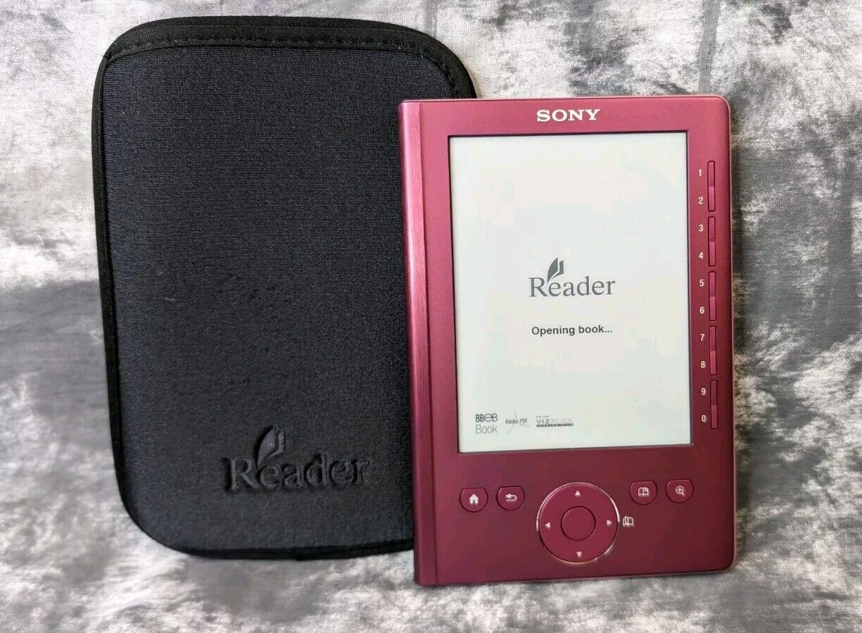 Sony Digital Book Reader PRS-300 5in Pocket Edition - Working - No Power Cord