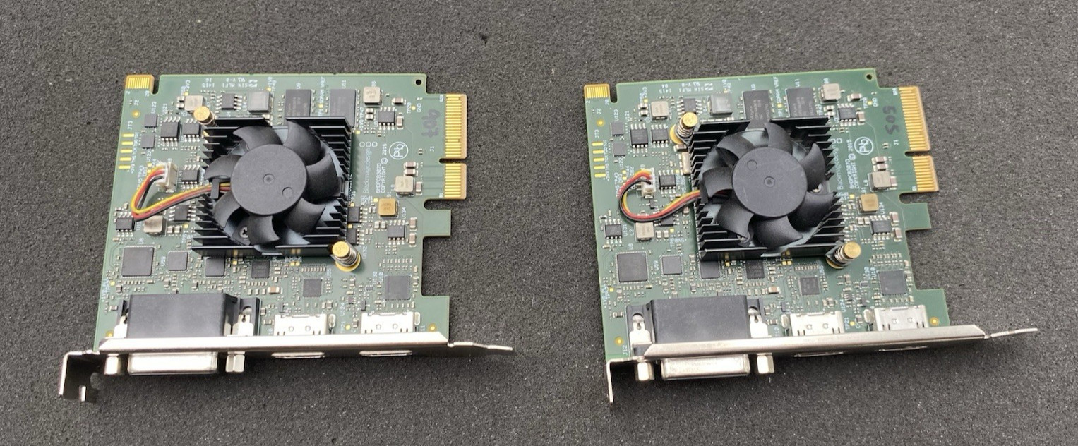 LOT OF 2 Blackmagic Intensity Pro 4K Capture Card BMDPCB3070