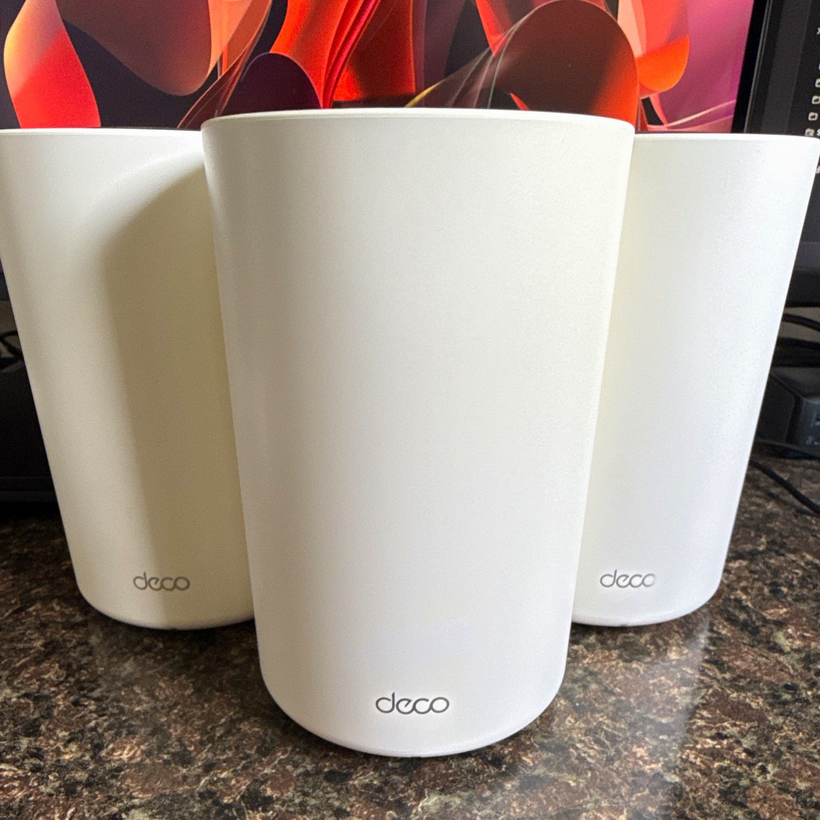 TP-LINK Deco X3600 AX3600 Wi-Fi 6 Dual-Band Mesh Router System 3-Pack White