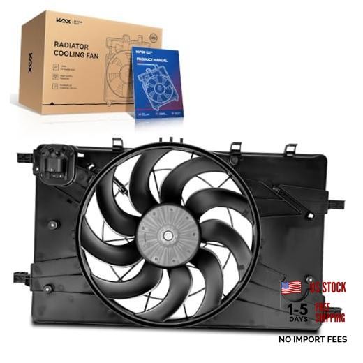 Engine Radiator Cooling Fan, 2011-2015 Cruze 1.4/1.8L, 2012-2017 Verano 2.4L