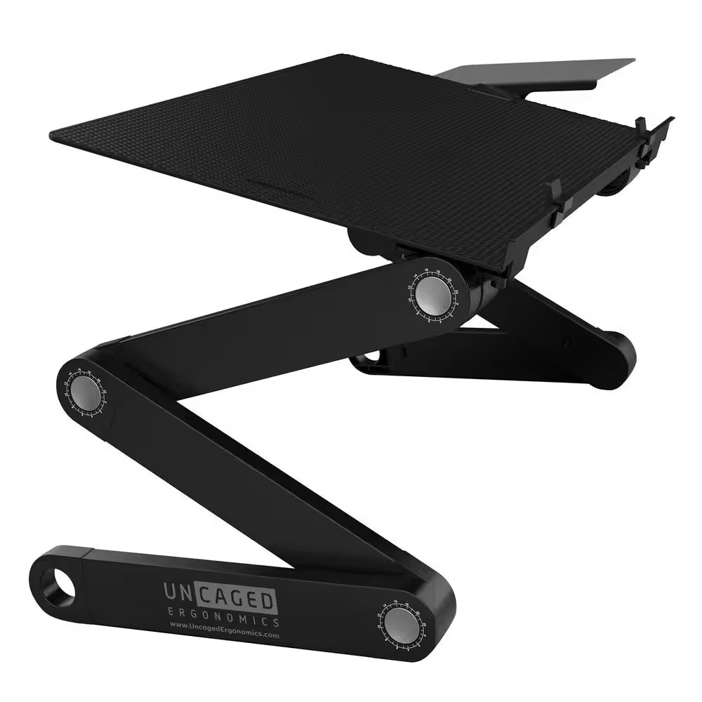 Workez Adjustable Keyboard Riser Stand for Desktop (Black)
