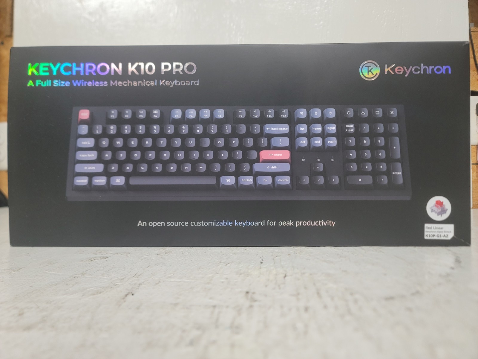 Keychron K10 Pro K10P - G1 - AZ  Wireless Mechanical Keyboard HOT SWAPPABLE