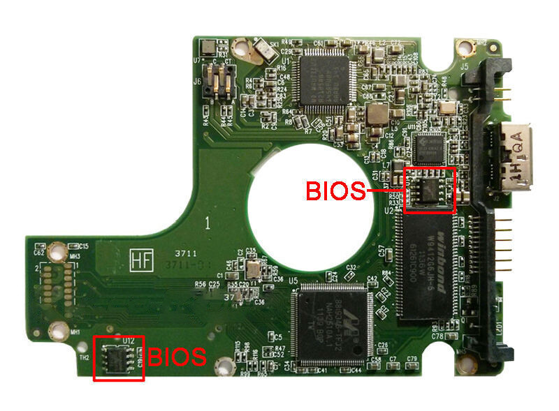 Board Number: 2060-771801-002 REV A/P1 For PCB Digital Logic HDD Board