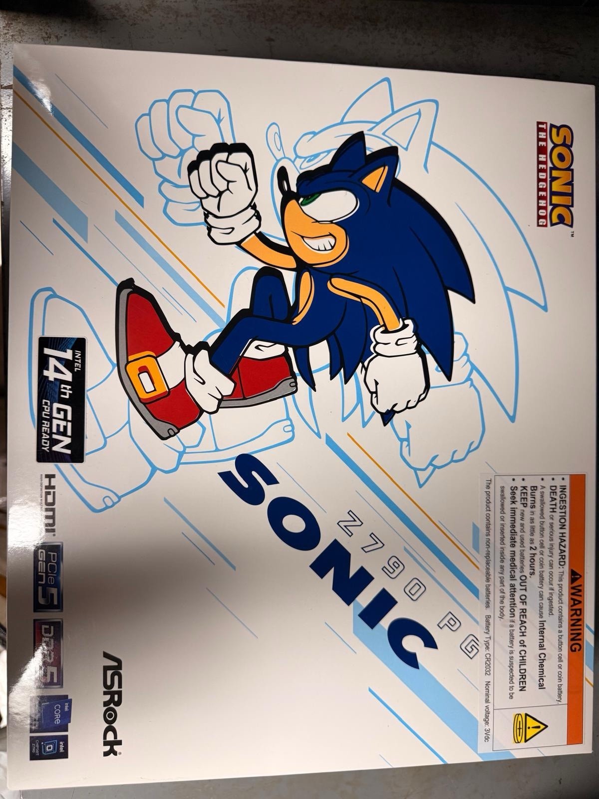 sonic the hedgehog motherboard