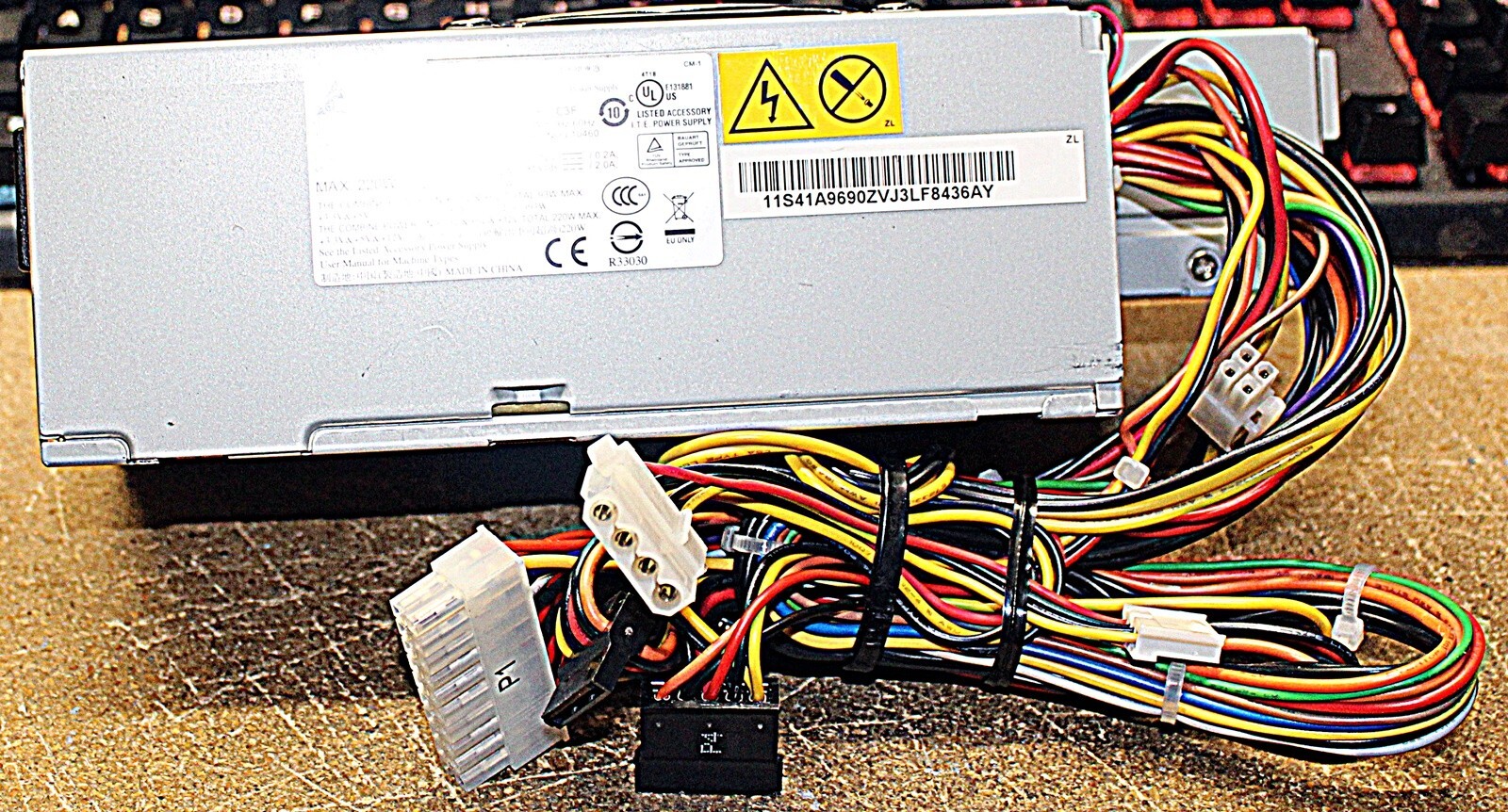 DELTA ELEC. LENOVO 41A9690 220-WATTS POWER SUPPLY FOR THINKCENTRE- DPS-220DB-1 A