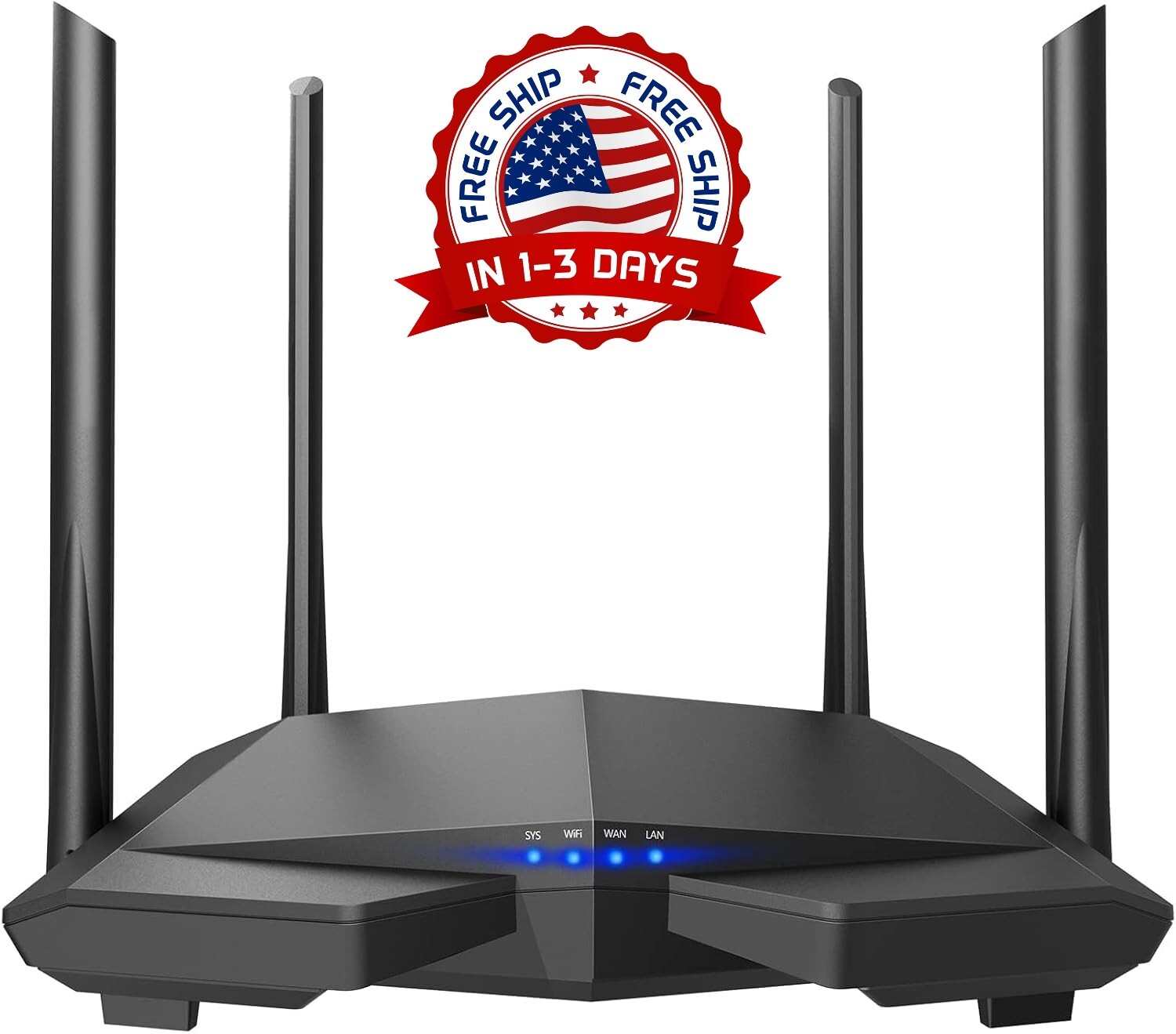 Enrutador WiFi Inteligente, Internet Inalámbrico Banda Dual Alta Velocidad NUEVO