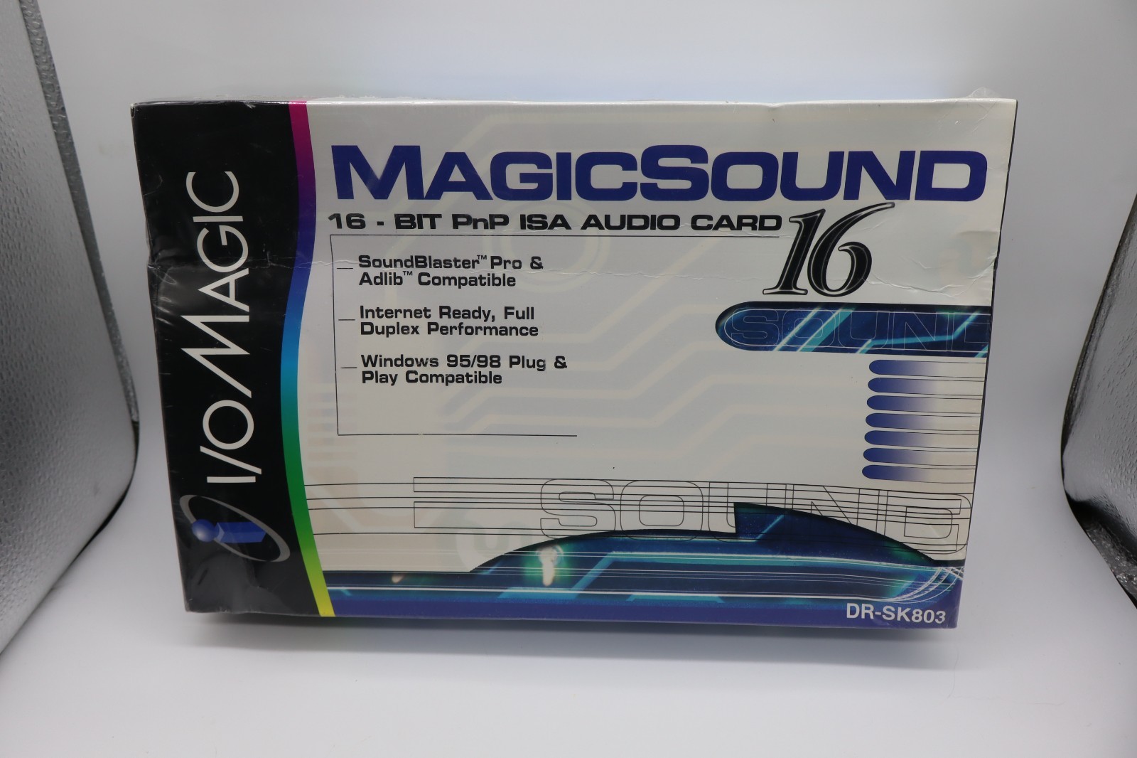 NOS Vintage Magicsound 16 PCI Soundcard Audio Card DR-SK803 Factory Sealed