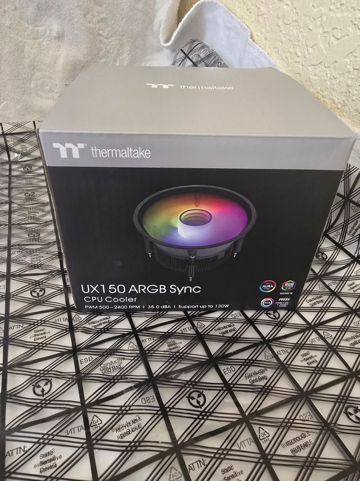 Thermaltake CL-P147-CA13SW-A UX150-L ARGB Sync CPU Cooler
