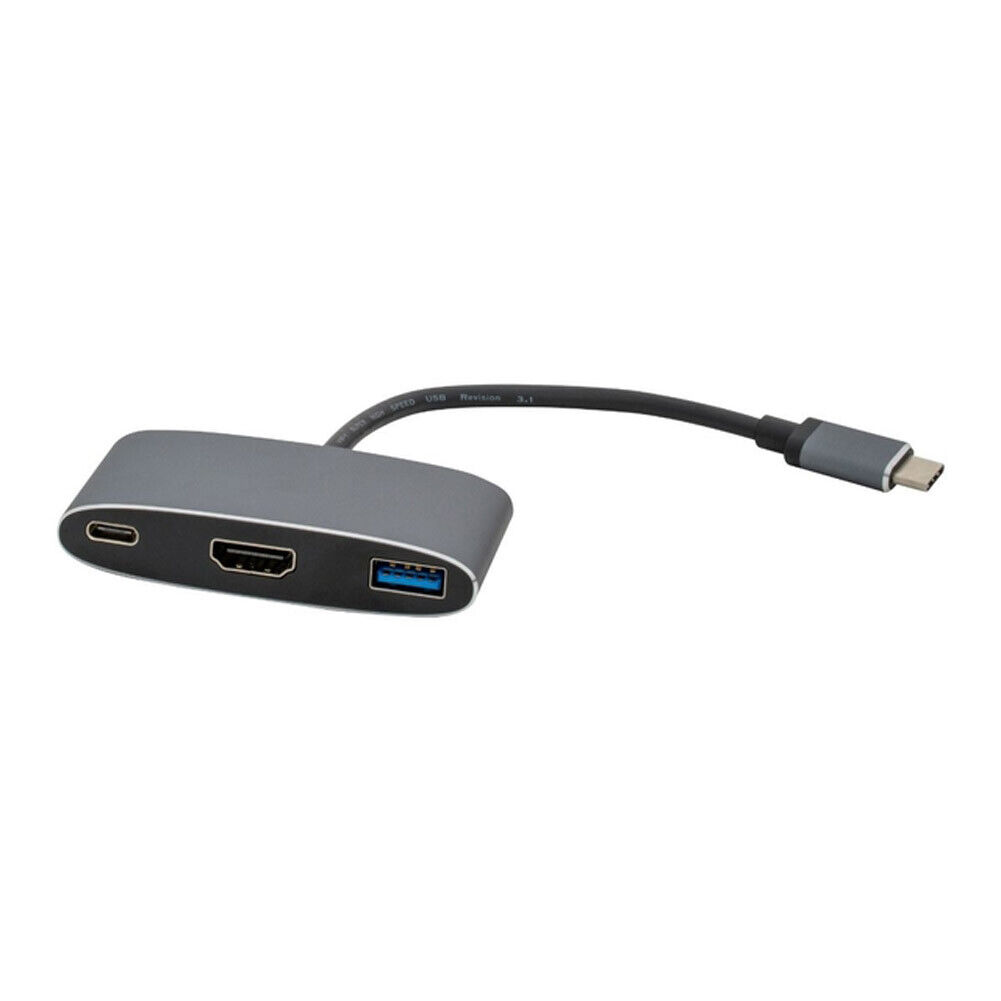 VisionTek USB-C to HDMI USB & USB-C with Power Delivery Adapter 901356