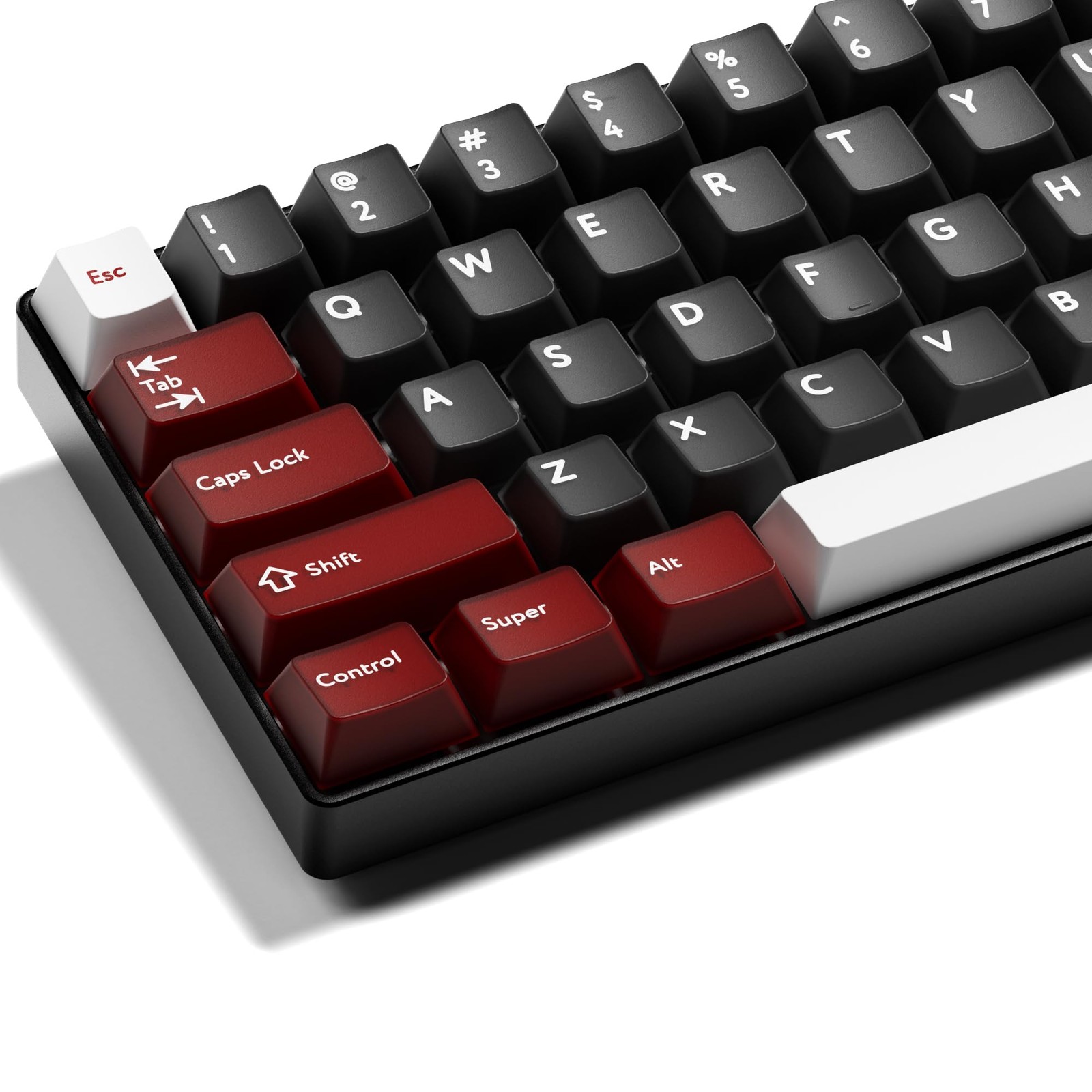 XVX Double Shot PBT Keycaps Set 216 Keys Cherry Profile Custom Keyboard