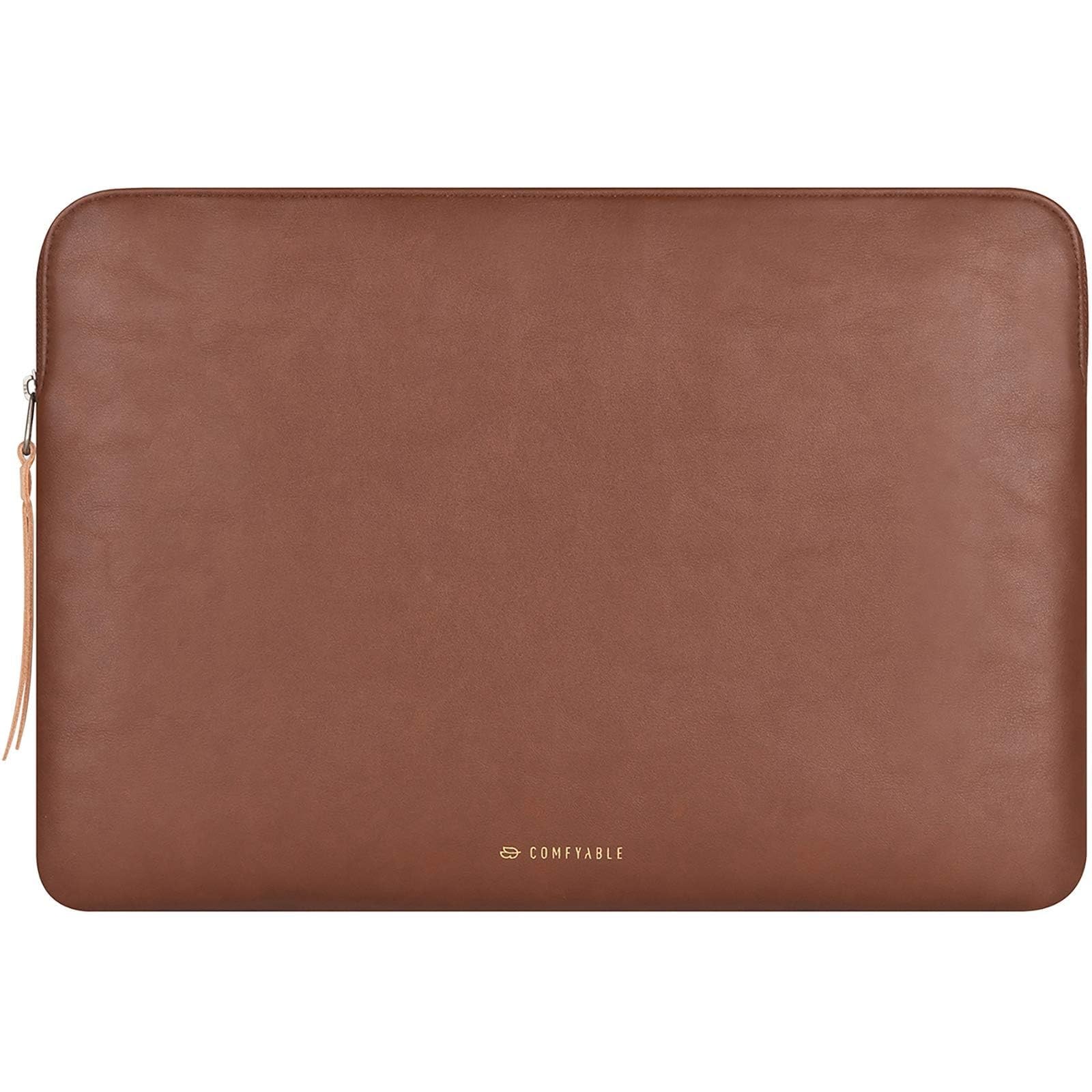 Comfyable Slim Protective Laptop For 13.3"-14" Mac Pro / Air, Brown