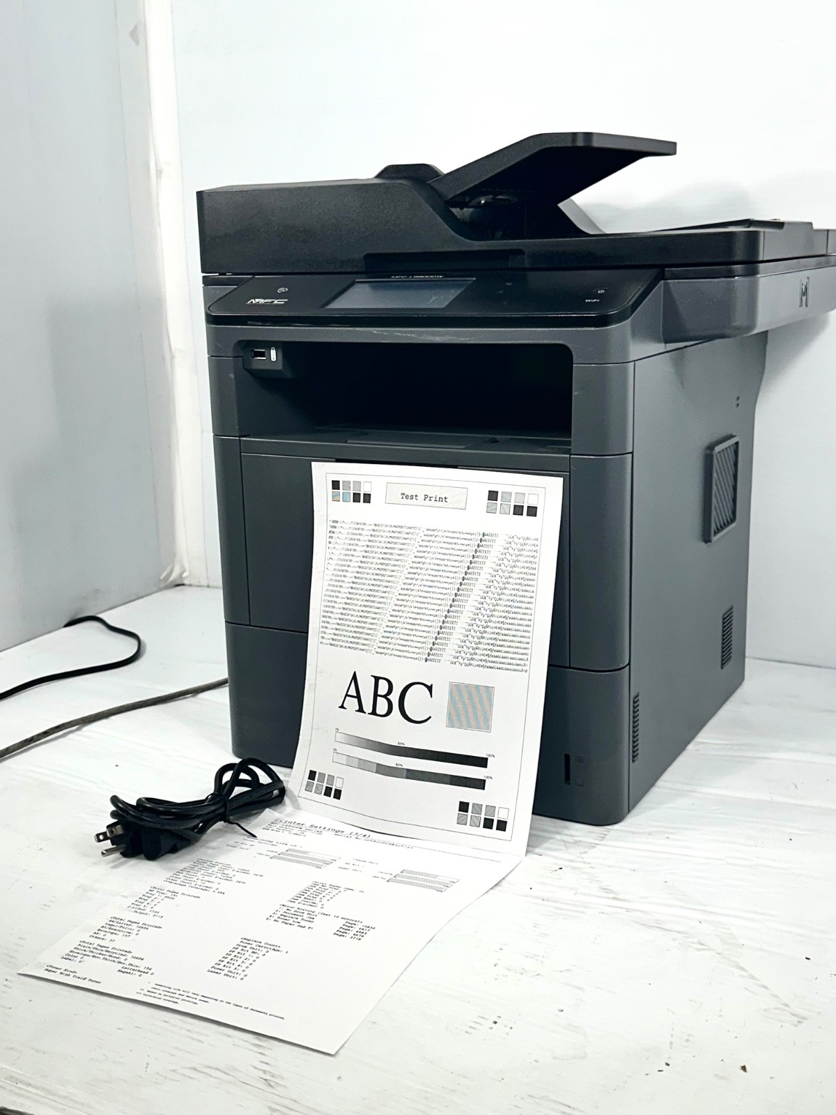 Brother MFC-L6800DW Laser Printer- 10,870 PAGES - 50% TONER, Tested Video