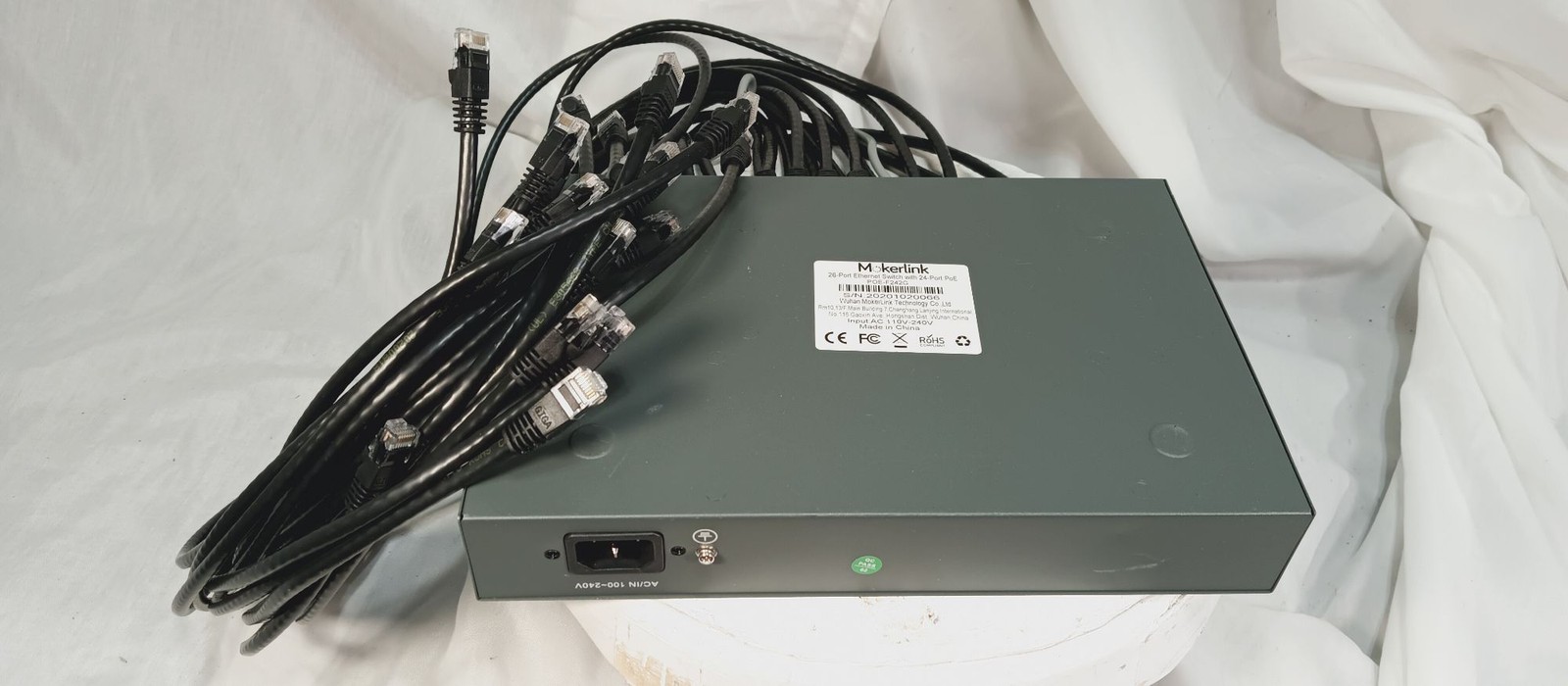 MokerLink POE-F242G 26-Port Gigabit PoE Ethernet Switch