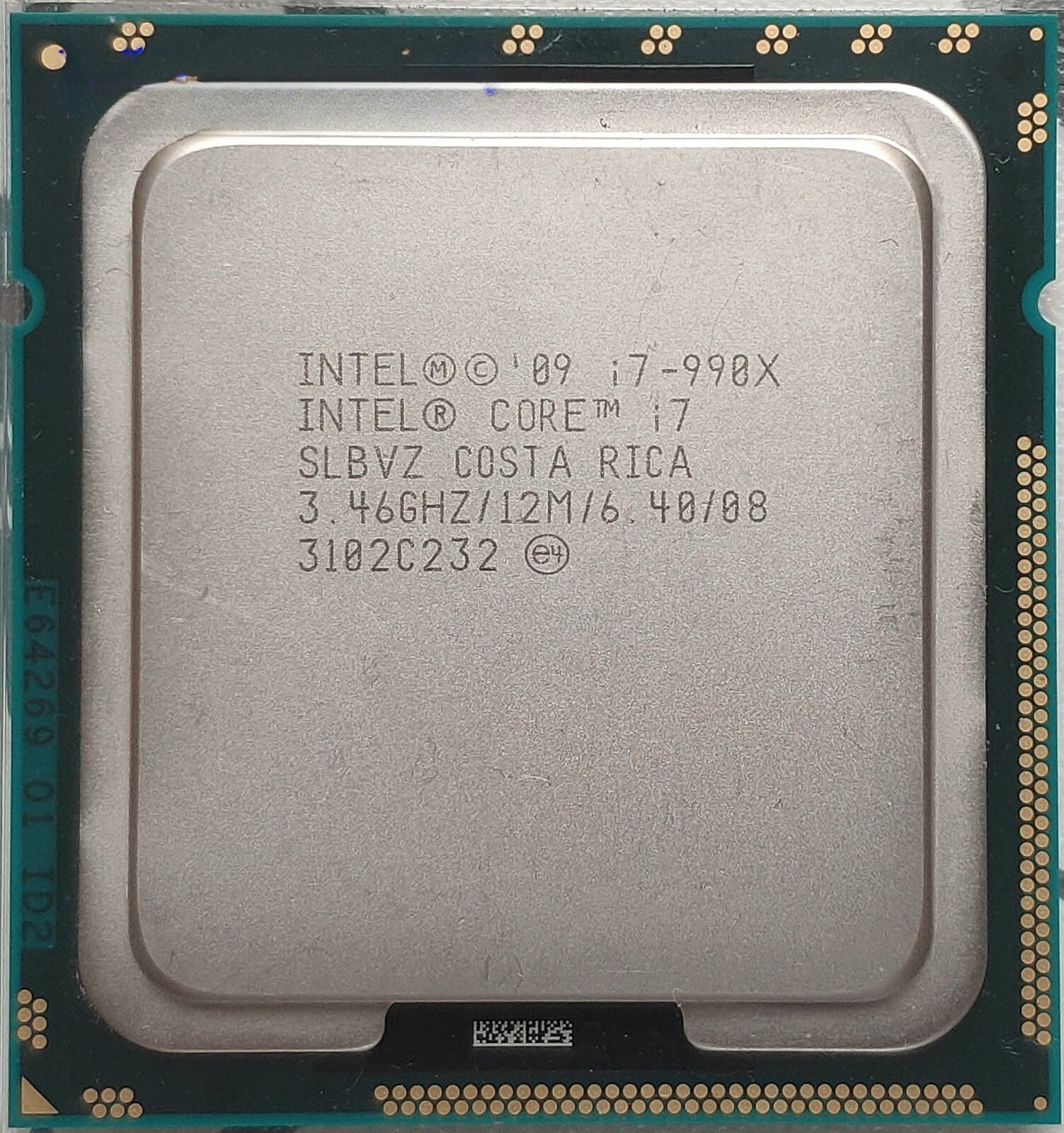 Intel core i7-990X Extreme Edition LGA1366 3.46GHz 6Core 12M SLBVZ CPU Processor