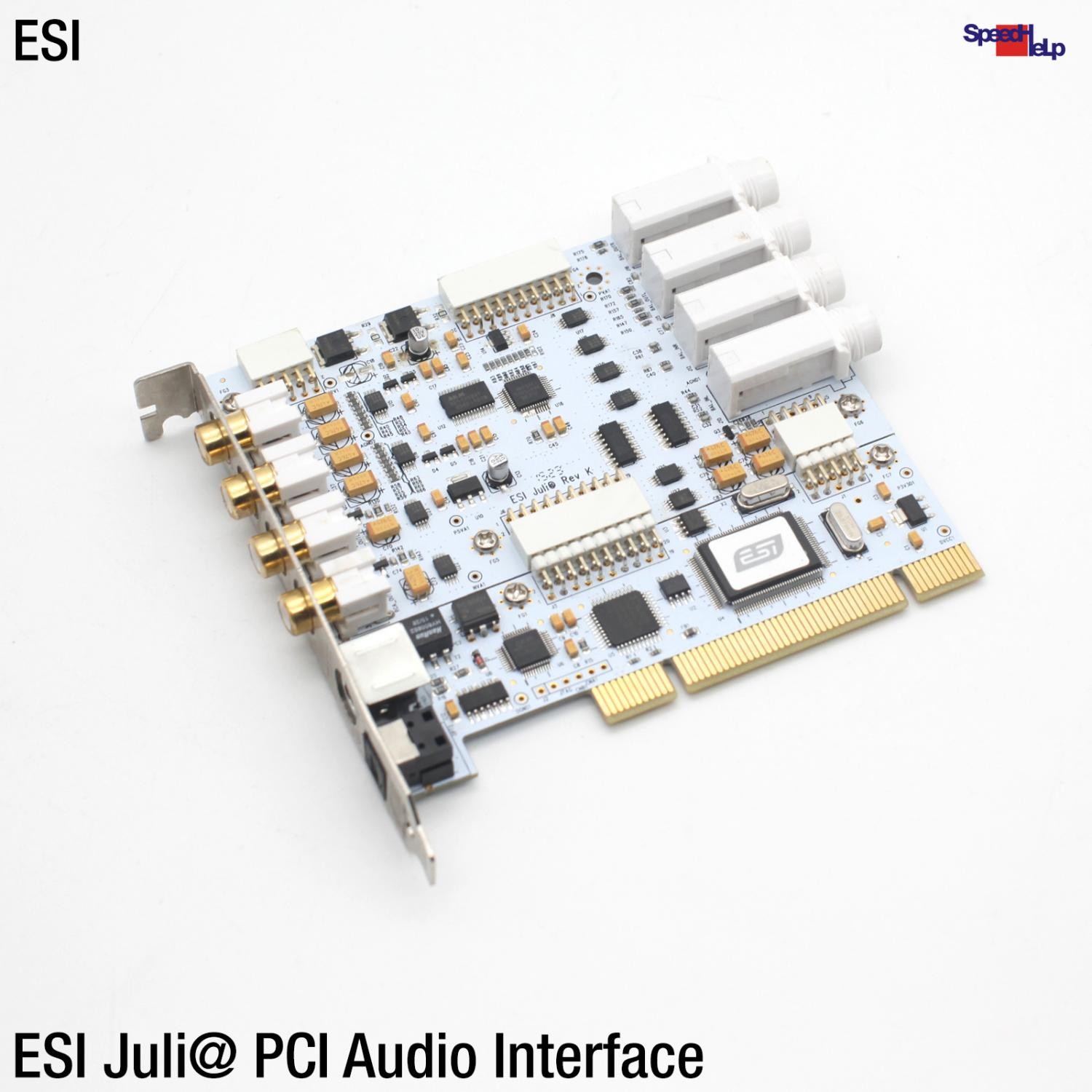 ESI July@ PCI AUDIO INTERFACE PCI REV.K PROFESSIONAL SOUND CARD BLASTER AUDIO CARD