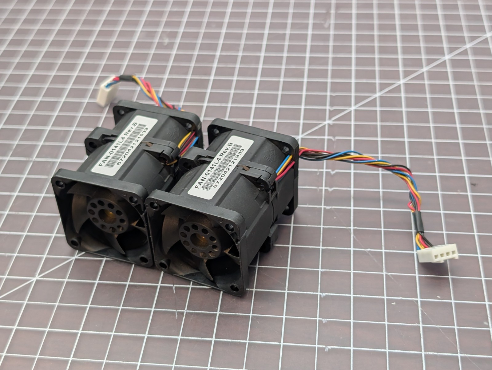 *Lot Of 2* SuperMicro Delta Electronics FAN-0141L4 GFC0412DS Cooling Fan Module