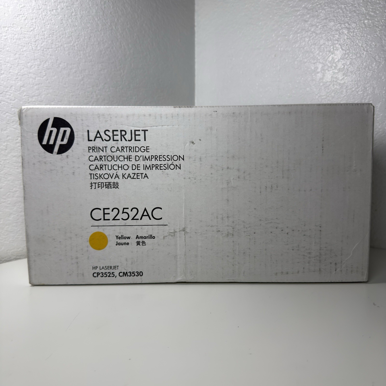 Genuine HP CE252AC Yellow Print Toner Cartridge