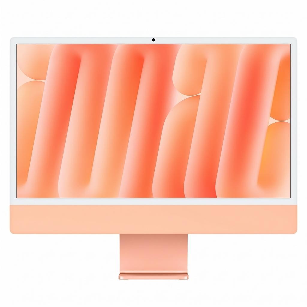 Apple iMac 24-inch M4 Chip 16GB RAM 256GB SSD 8-Core GPU Orange - Excellent