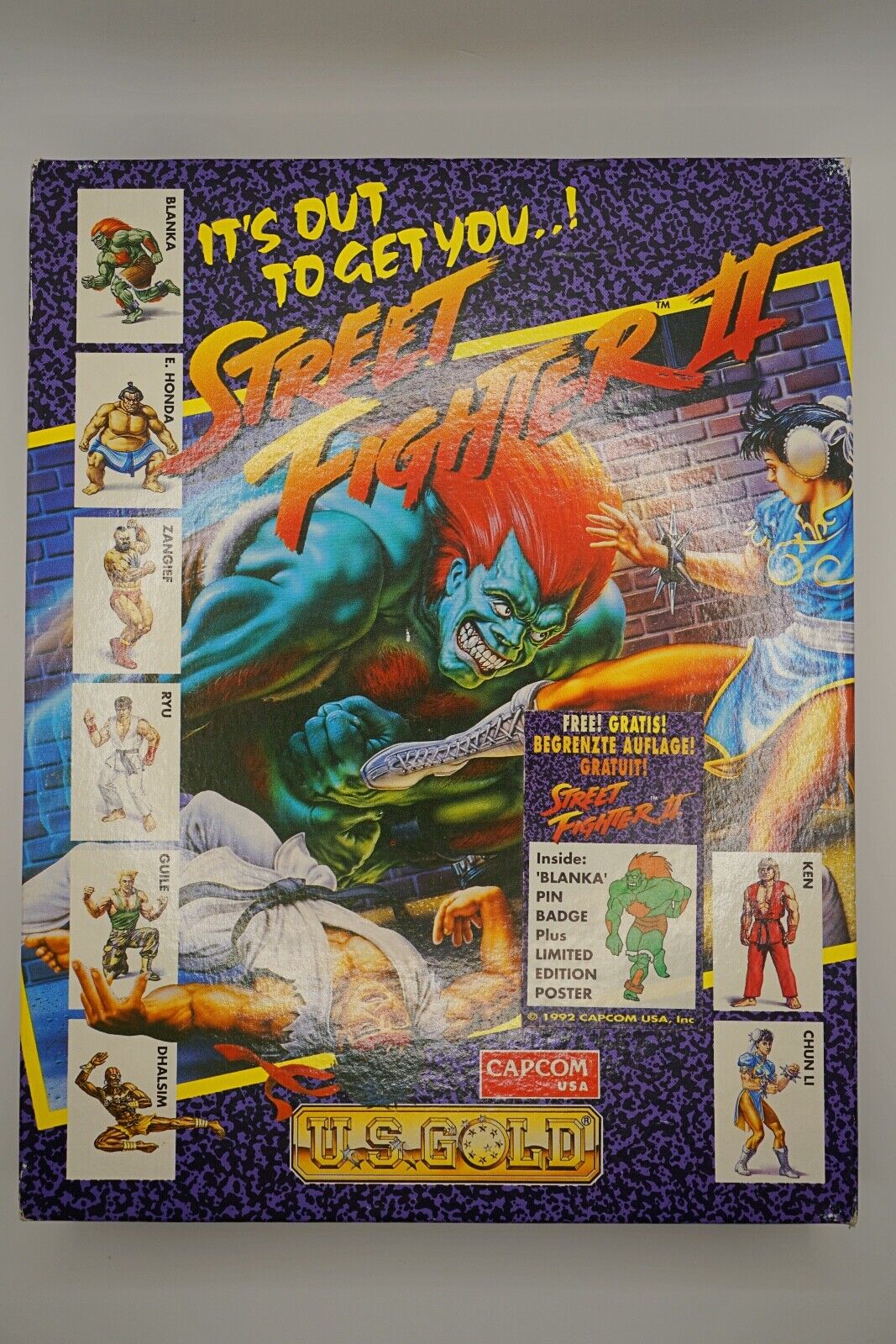 Street Fighter 2 Commodore Amiga 3.5