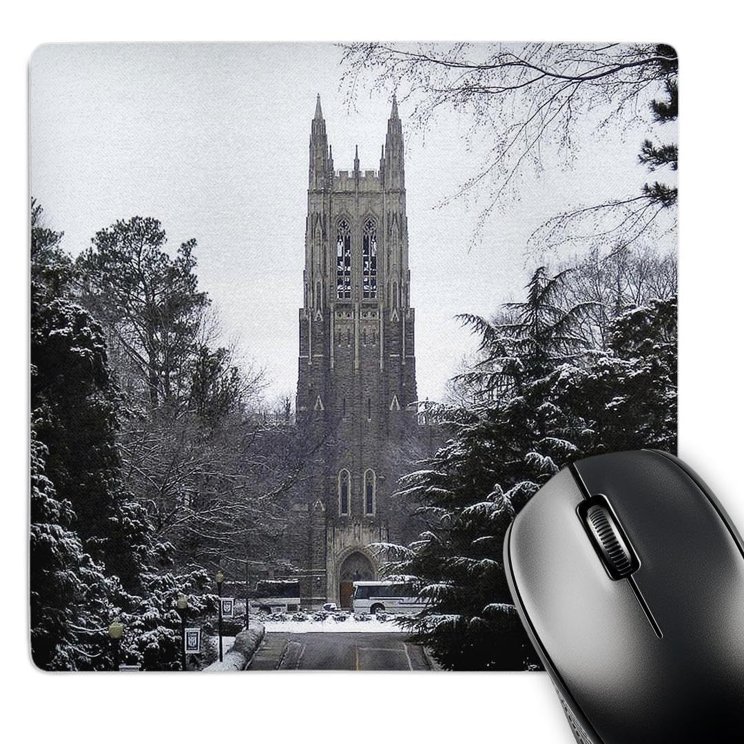 3dRose LLC 8 x 8 x 0.25 Inches Mouse Pad, Duke University Chapel, Durham
